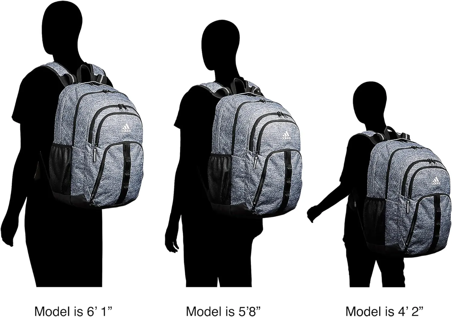 adidas Prime Backpack, Black/White, One Size