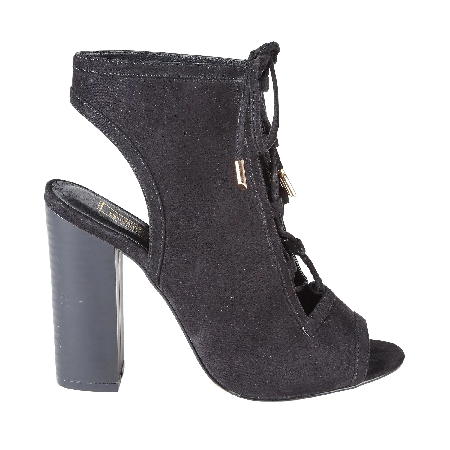 Elegant Black High Heels with Stiletto Design