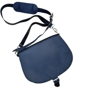 Black Saddle Bag, Crossbody Bag, Satchel, Black Leather Purse, Crossbody handbag, Women Handbag, Cl