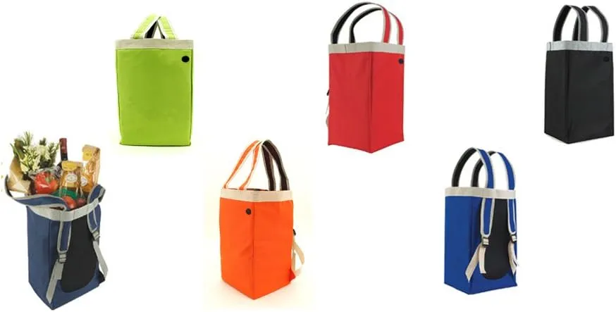 Crossover Tote&Backpack/Shoulder Tote Bag/Multifunction Backpack (Olive Green)