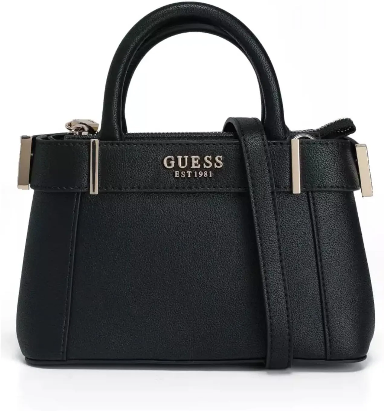 GUESS Anadela Mini Satchel, Black
