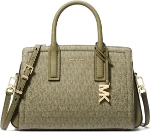 Michael Kors Laila Small Satchel, Safari Green