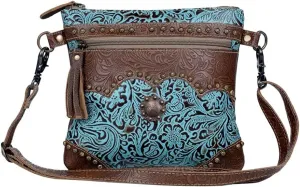 Myra Bag Women's Azure Tooled Brown One Size