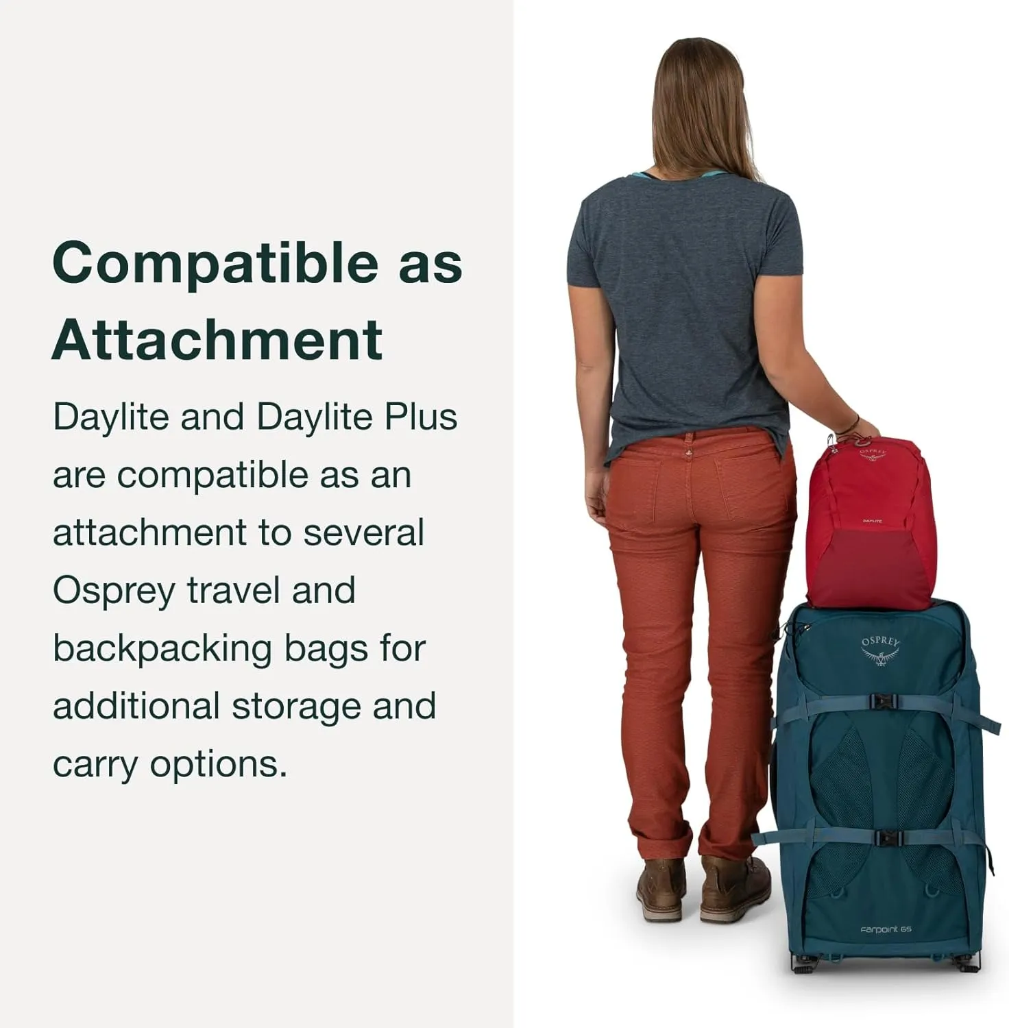 Osprey Daylite Plus Commuter Backpack, Magma Brown/Tungsten