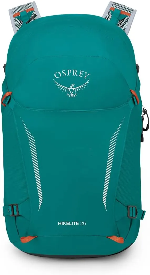 Osprey Hikelite 26L Unisex Hiking Backpack, Escapade Green