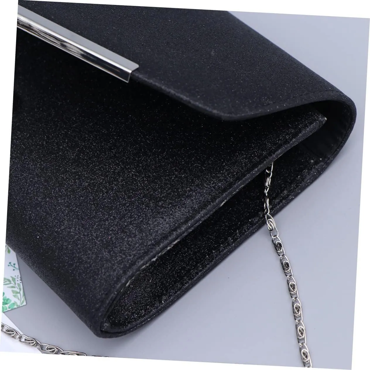 TENDYCOCO 2pcs Black Purse for Women White Wallets for Women Large Mens Wallet Evening Bag Travel Wallet White