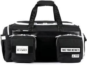 WOLFpak 40L Duffle Bag (Alpha Black with White Accents)