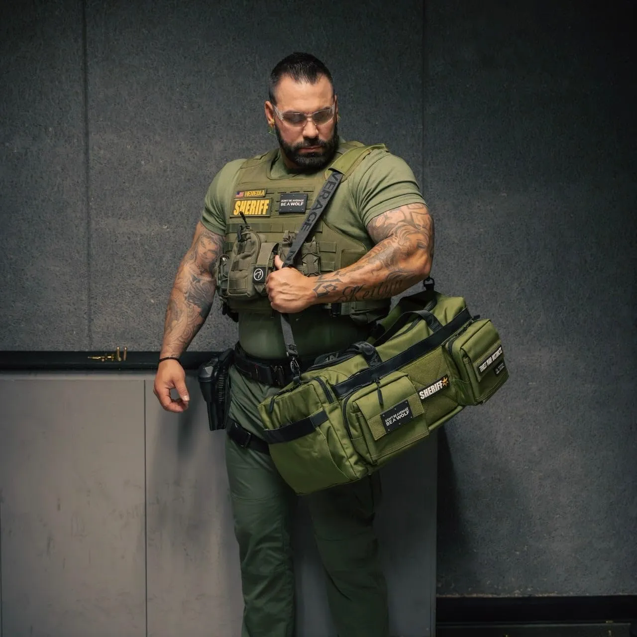WOLFpak 40L Duffle Bag (Athletic Green)