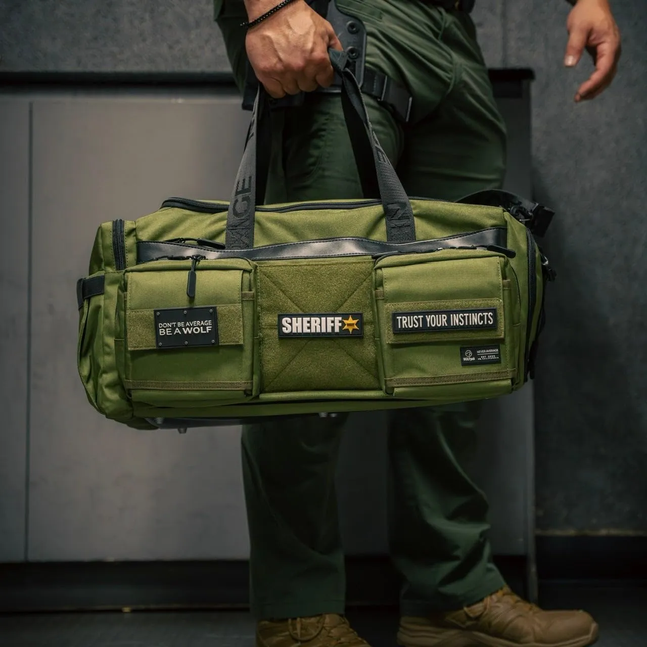 WOLFpak 40L Duffle Bag (Athletic Green)