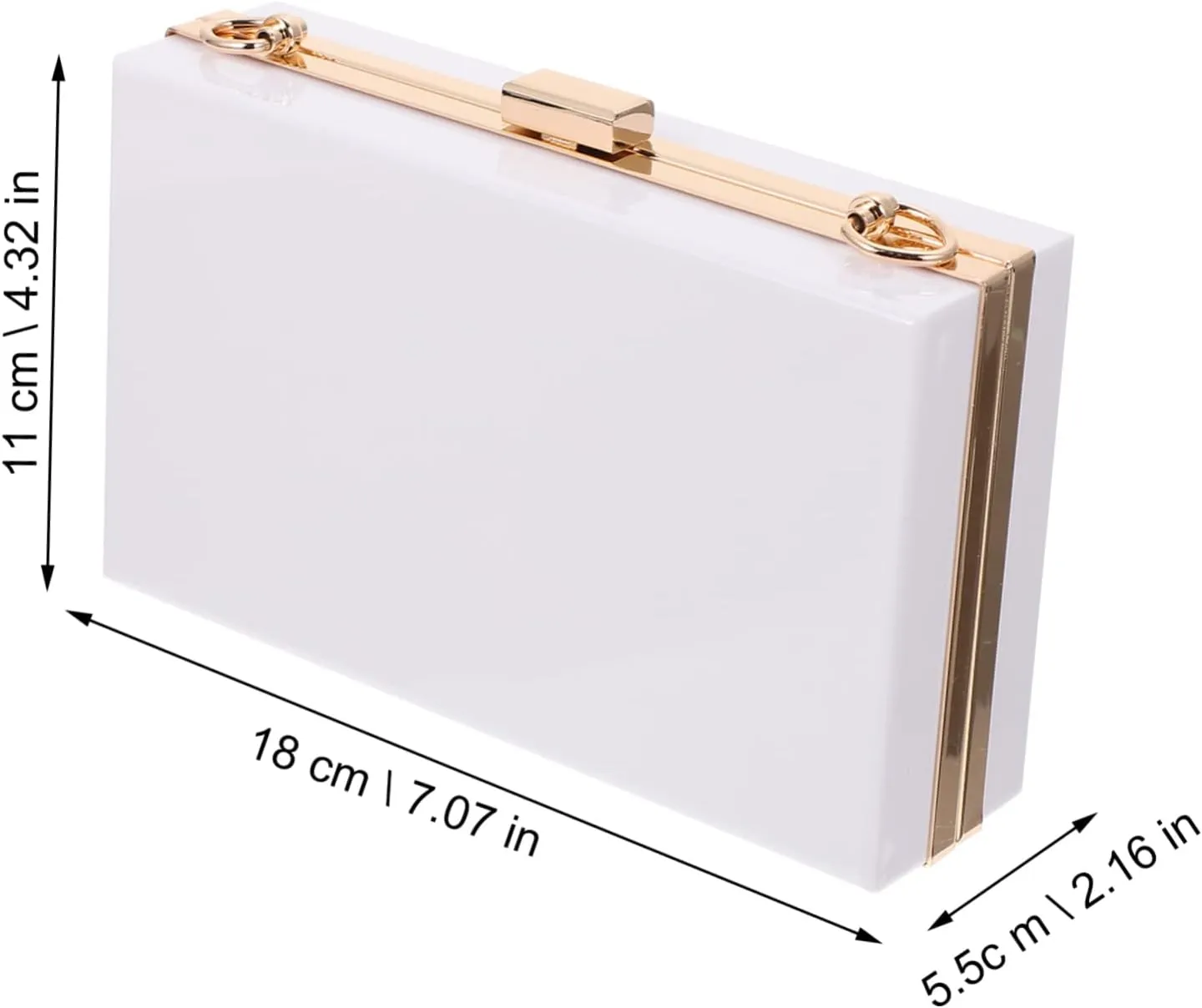 Women's Small Square Bag White Crossbody Purse White Crossbody Bags for Women White Clutch Purses for